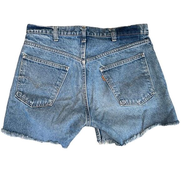 Vintage Levi’s Shorts Orange Tab Cutoff Shorts Size Unknown See Measurements - Picture 2 of 15